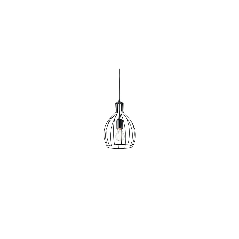 Lampada a Sospensione Ampolla in metallo verniciato ero disponibile in tre diverse forme