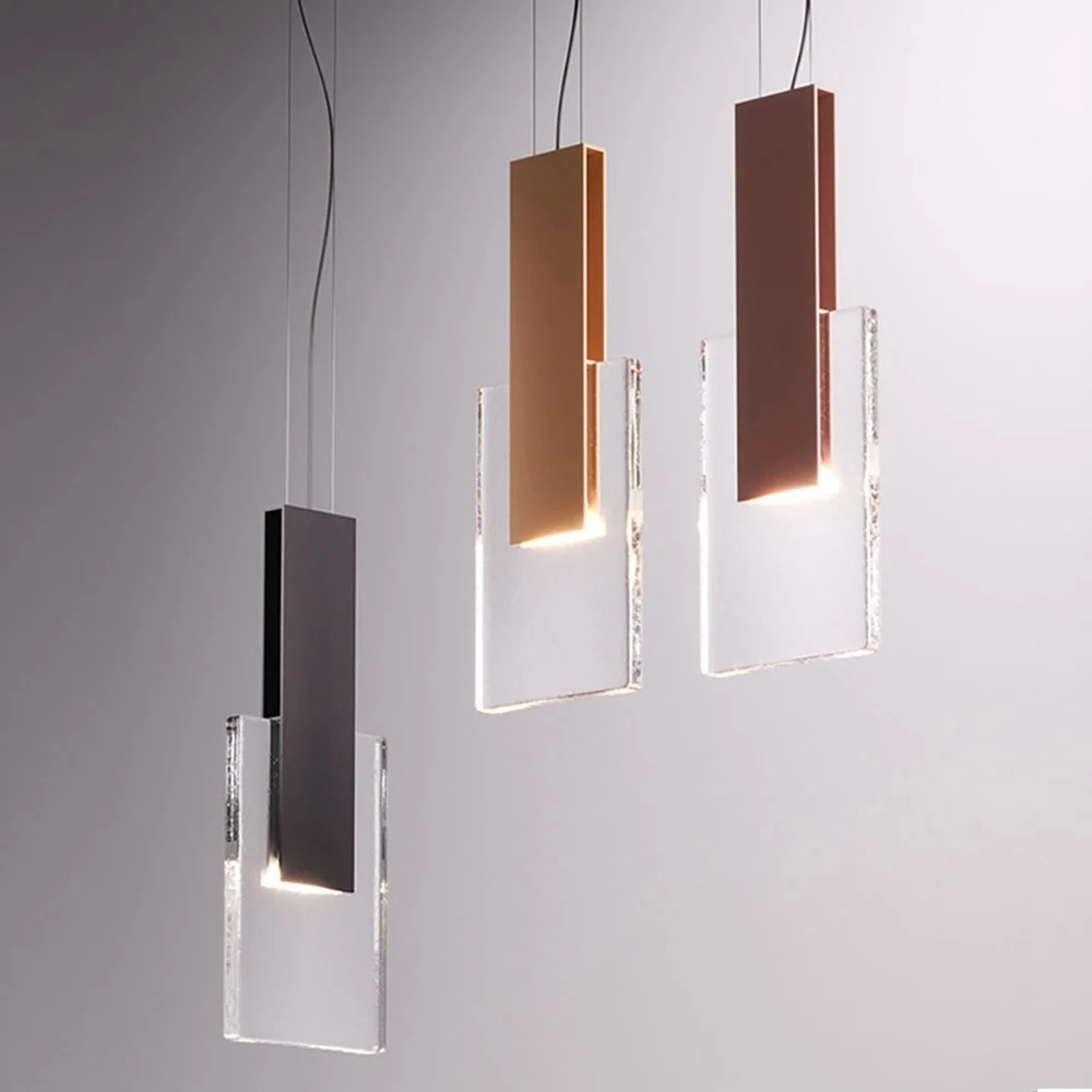 Lampada a sospensione Amulette Art di Fabbian disponibile anche parete in varie finiture