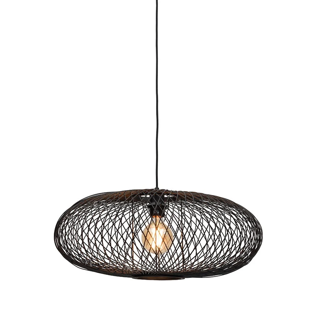 Lampada a sospensione Cango nera