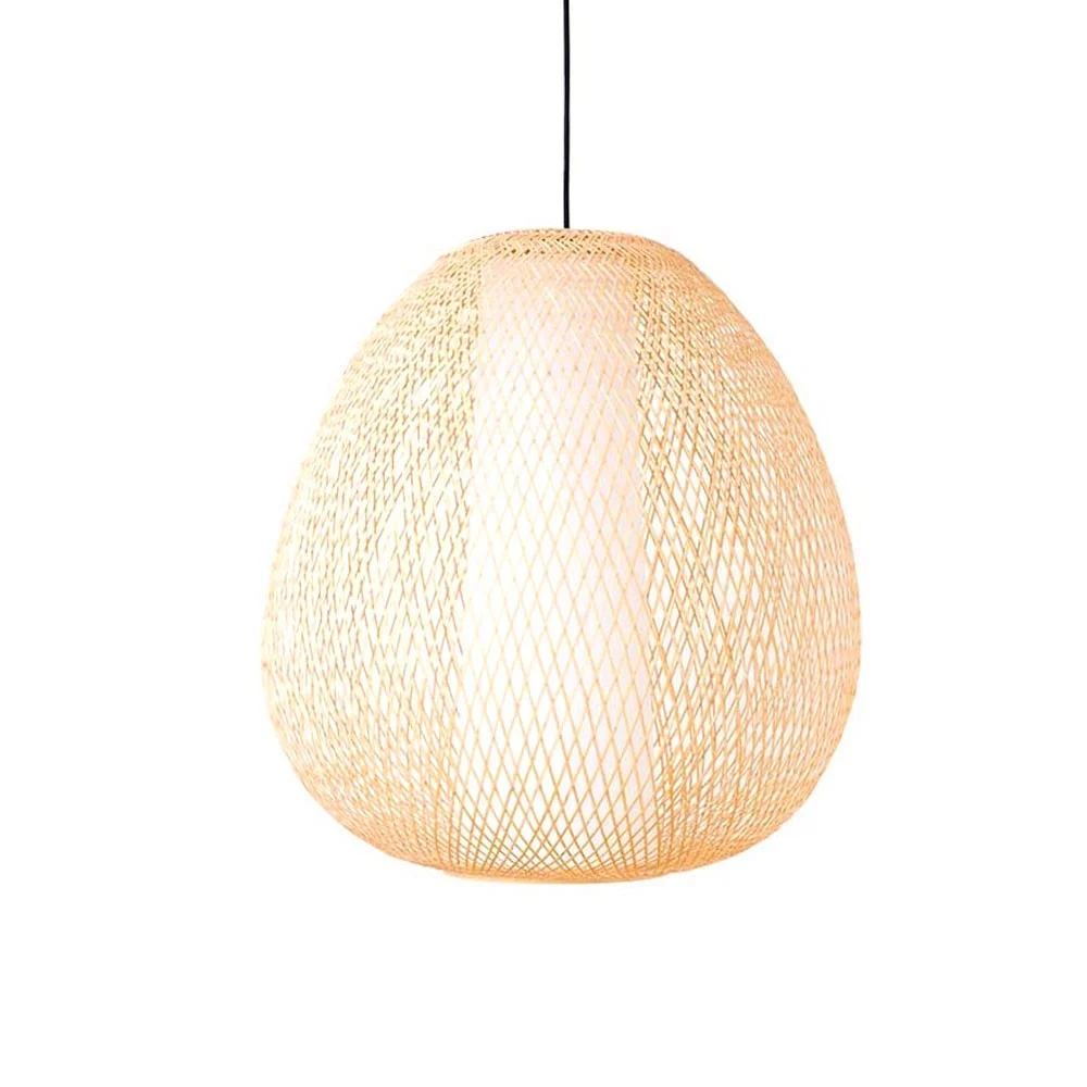 Lampada a sospensione Twiggy Egg naturale
