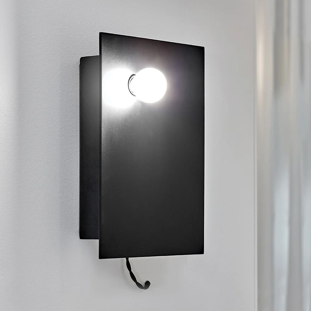 Lampada da parete / lampada da tavolo KVG ° 01.01 nera