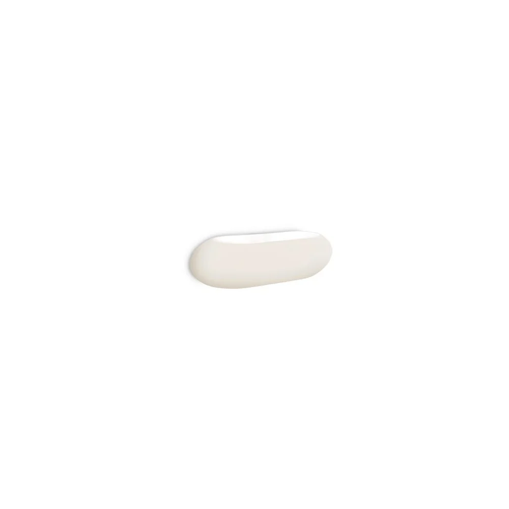 Lampada da parete Moris con struttura in metallo e vetro soffiato disponibile in 4 finiture