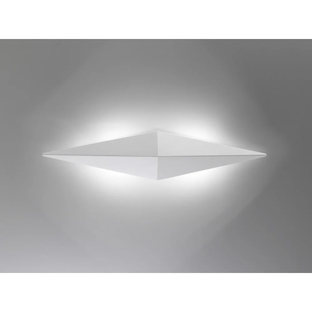 Lampada da Parete Ore Sei in metallo illuminato indirettamente