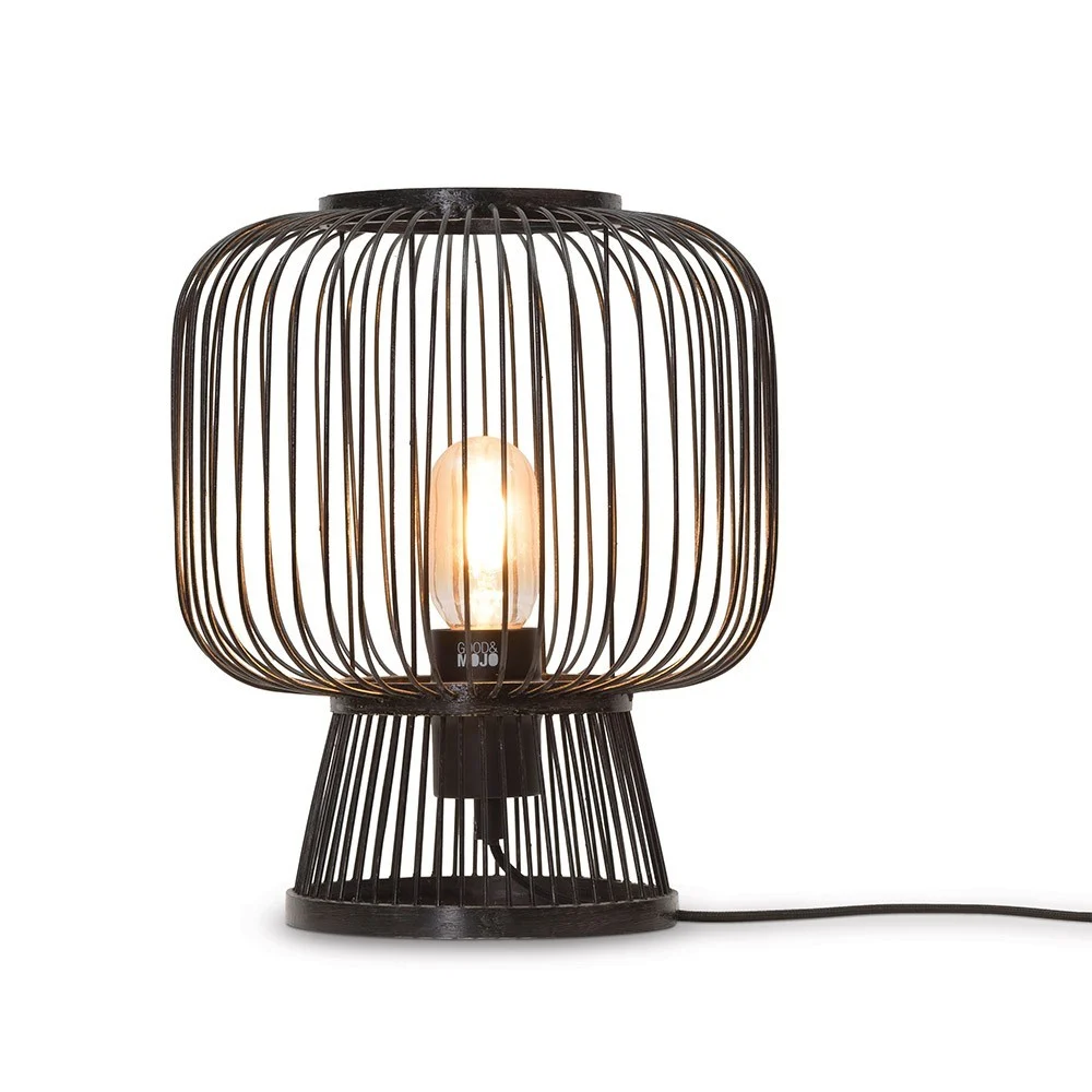 Lampada da tavolo Cango nera