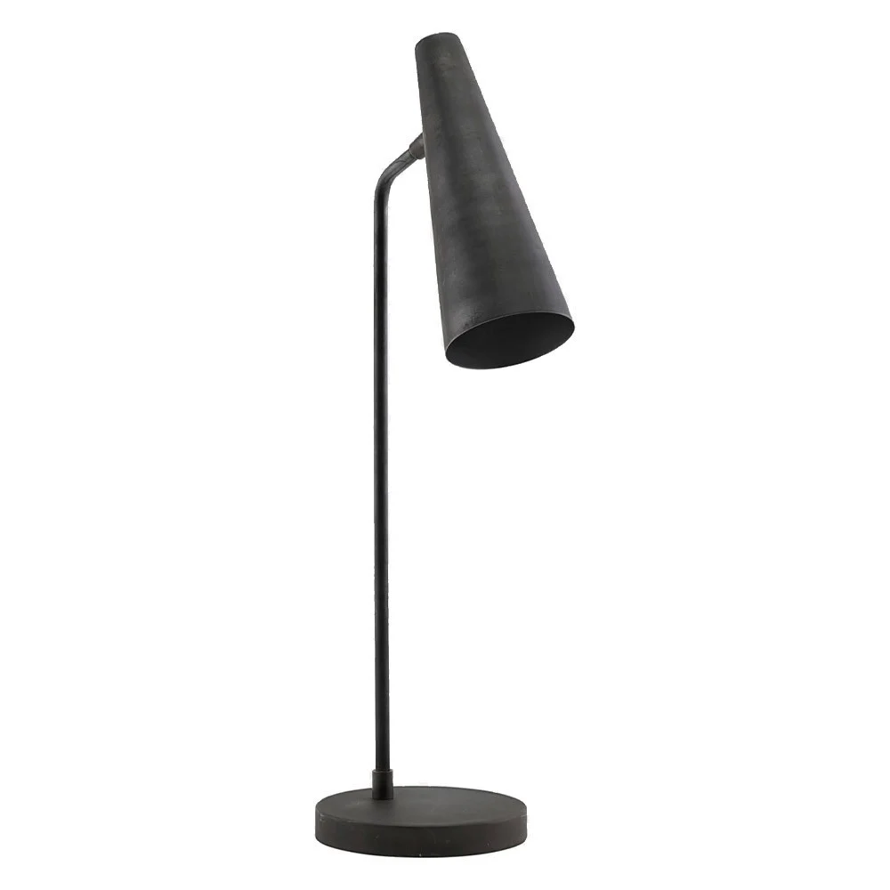 Lampada da tavolo Precise nero opaco