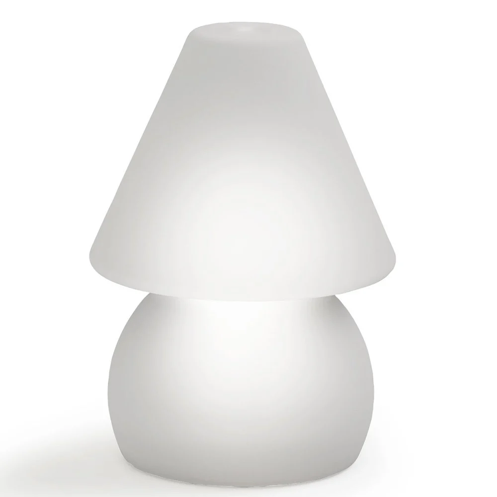 Lampada da tavolo ricaricabile My Light di Lyxo con telecomando