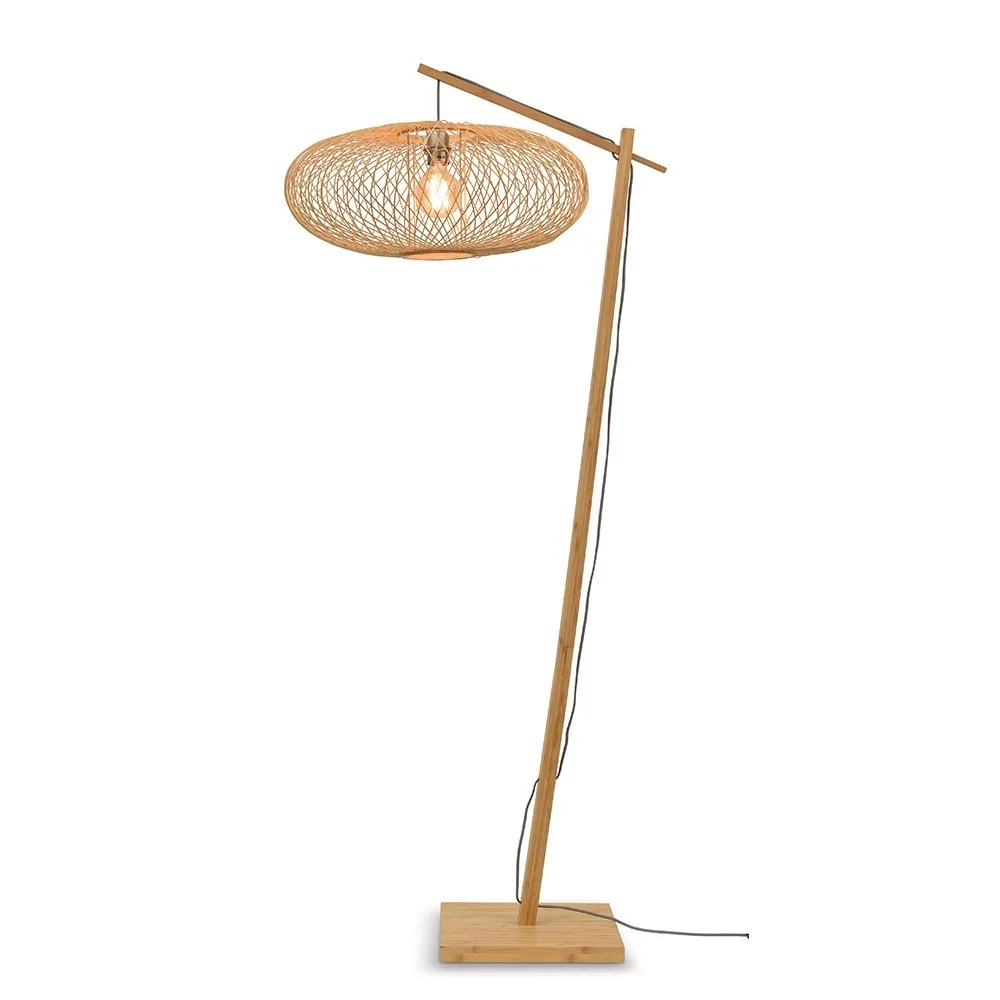 Lampada da terra Cango naturale