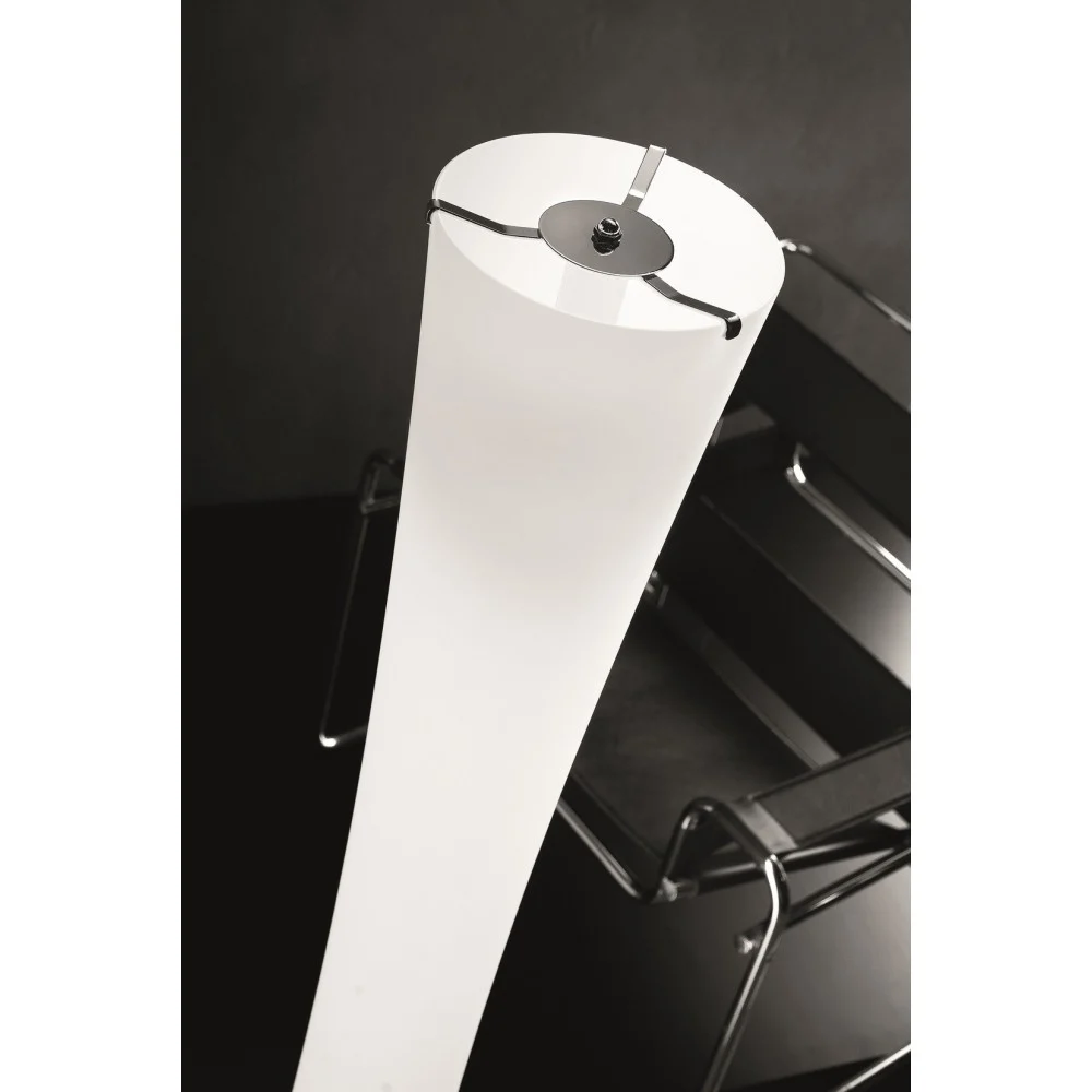 Lampada da terra Clessidra in vetro soffiato disponibile in 3 finiture