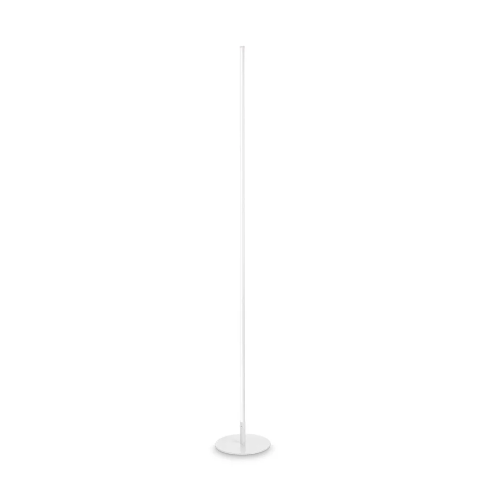 Lampada da terra Yoko di Ideal Lux disponibile nella versione nera e bianca con lampade a led