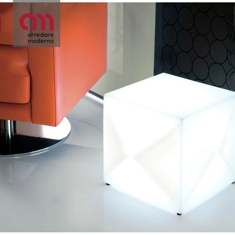 Lampada tavolino pouf Diamante Modum