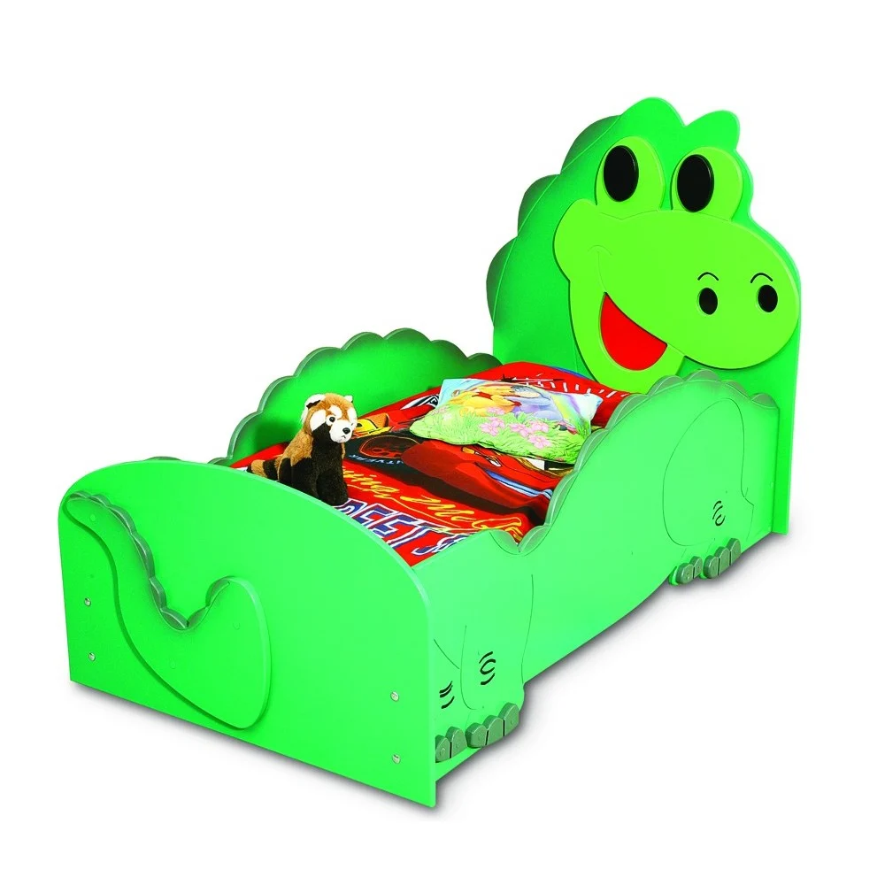 Letto singolo per bambini in mdf modello DINOSAURO