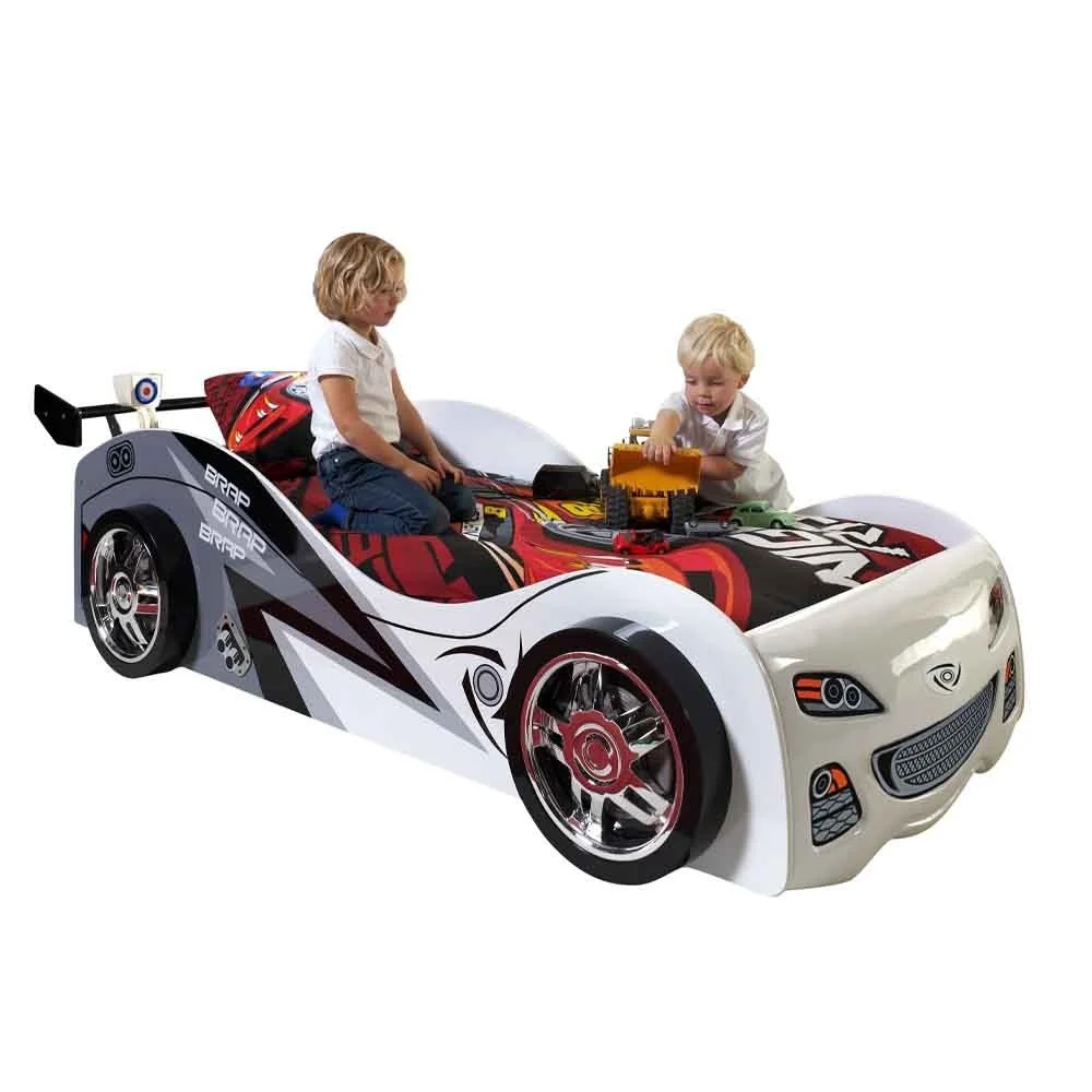 Letto a forma di auto sportiva Brap Brap
