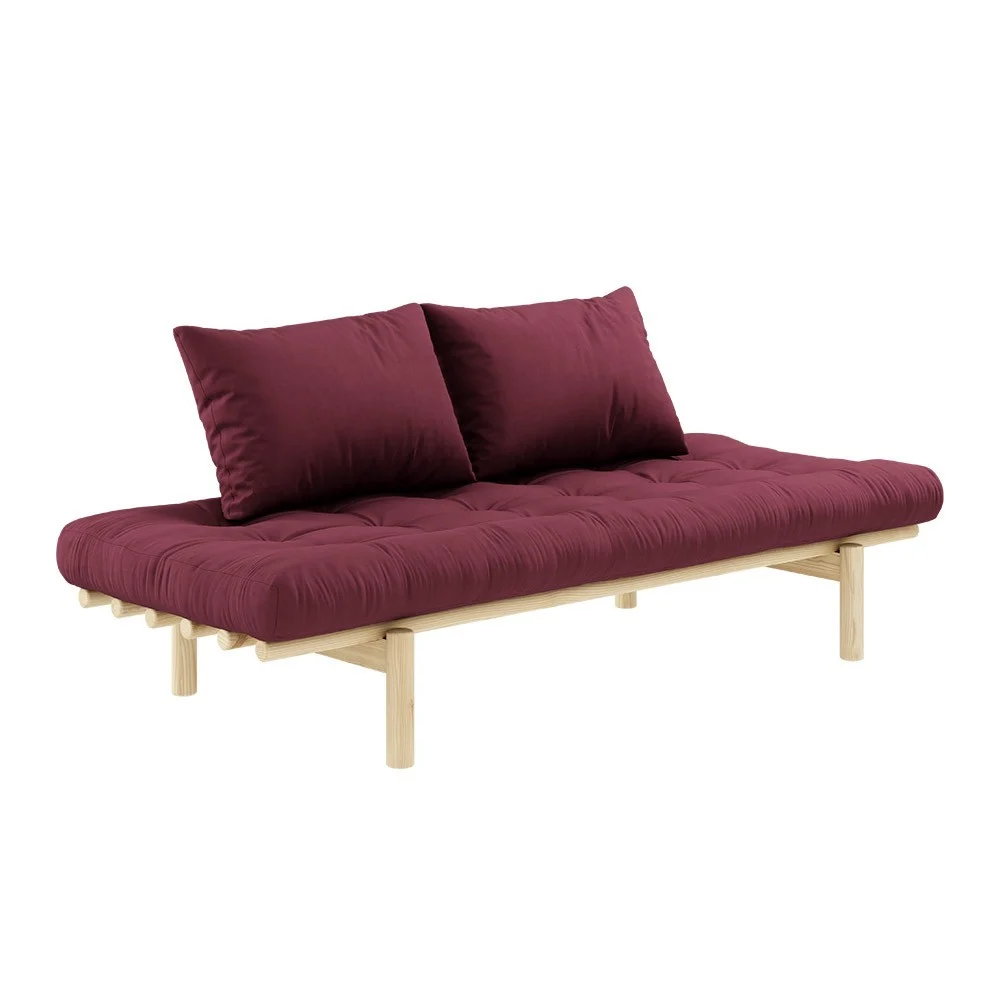 Letto a giorno Pace 710 Bordeaux