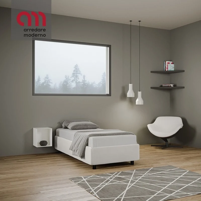 Letto Azelia sommier Ityhome singolo