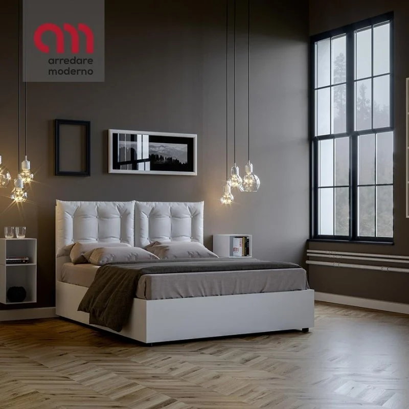 Letto Egos cuscino Annalisa Ityhome matrimoniale