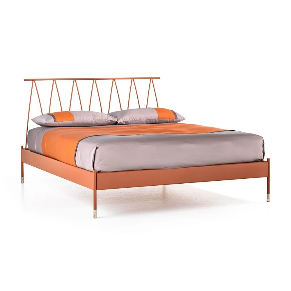 Letto matrimoniale Agave di Cantori realizzato in Italia