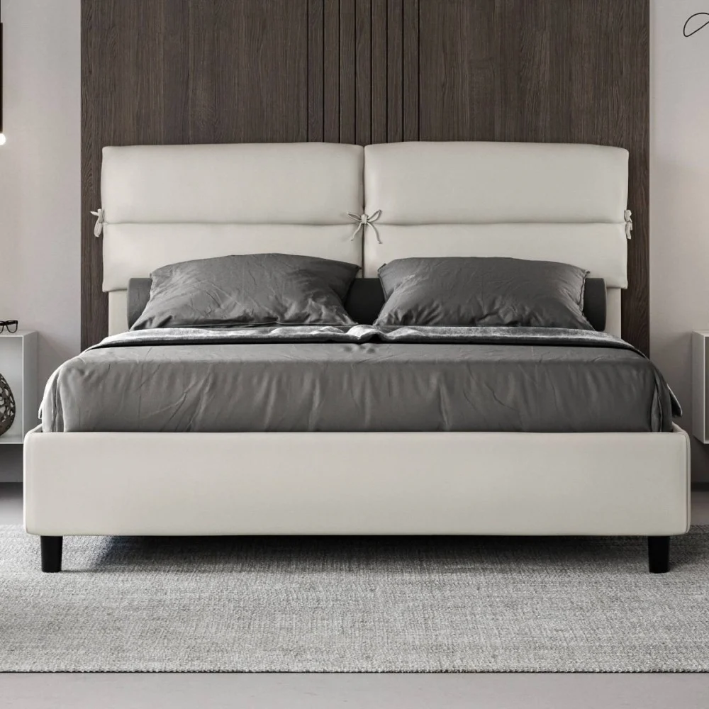 Letto matrimoniale Nandy di Itamoby realizzato in Italia