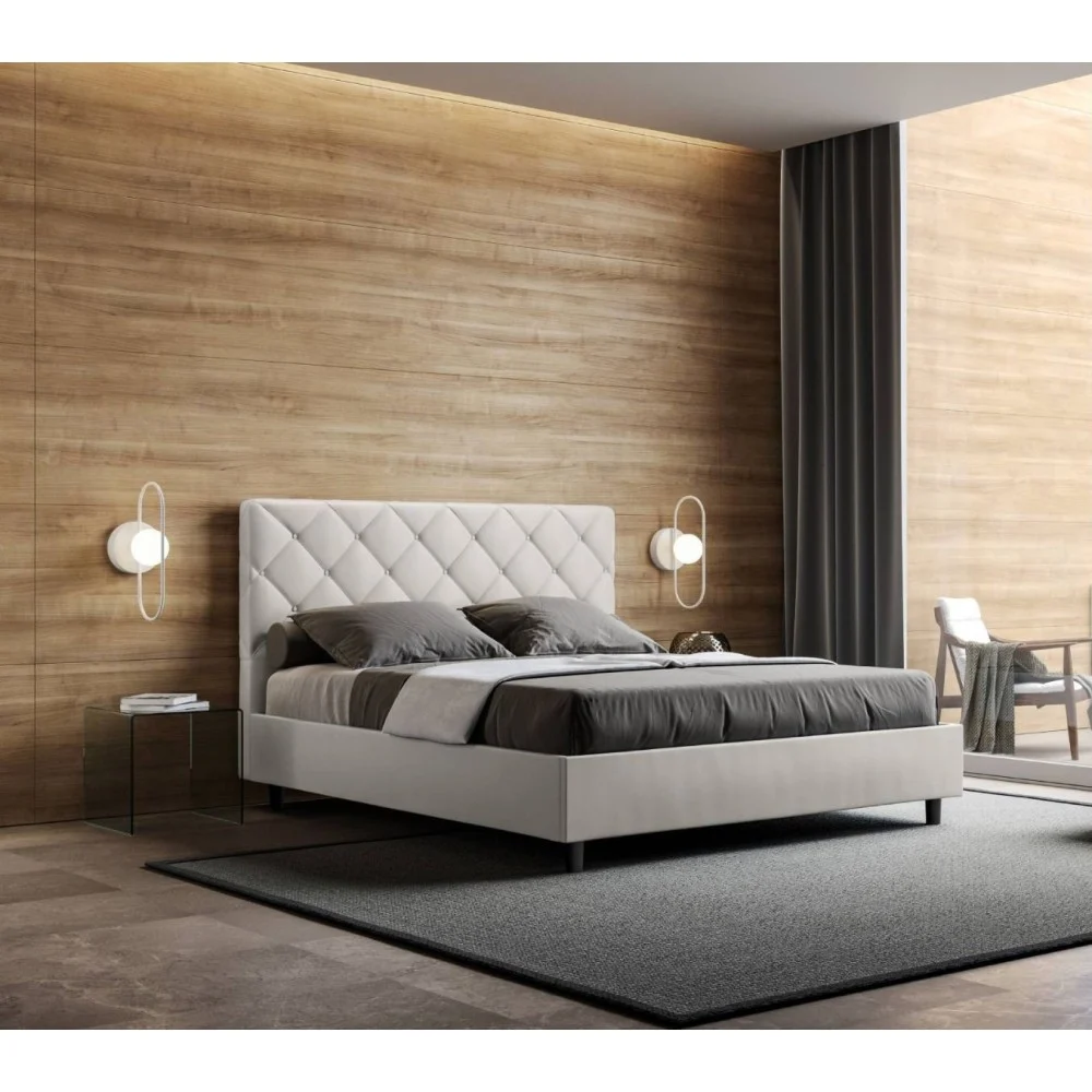 Letto matrimoniale New Priya di Itamoby con contenitore