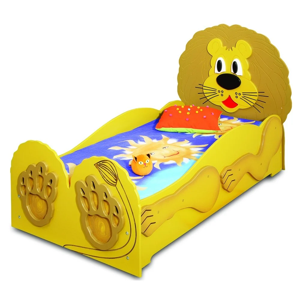 Letto modello LION per bambini ad una piazza in mdf