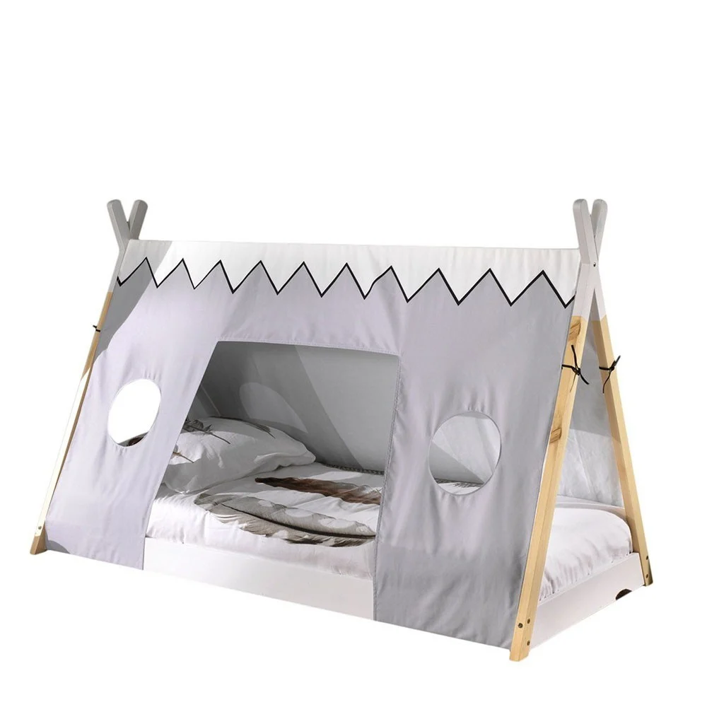 Letto singolo TIPI a forma di tenda indiana