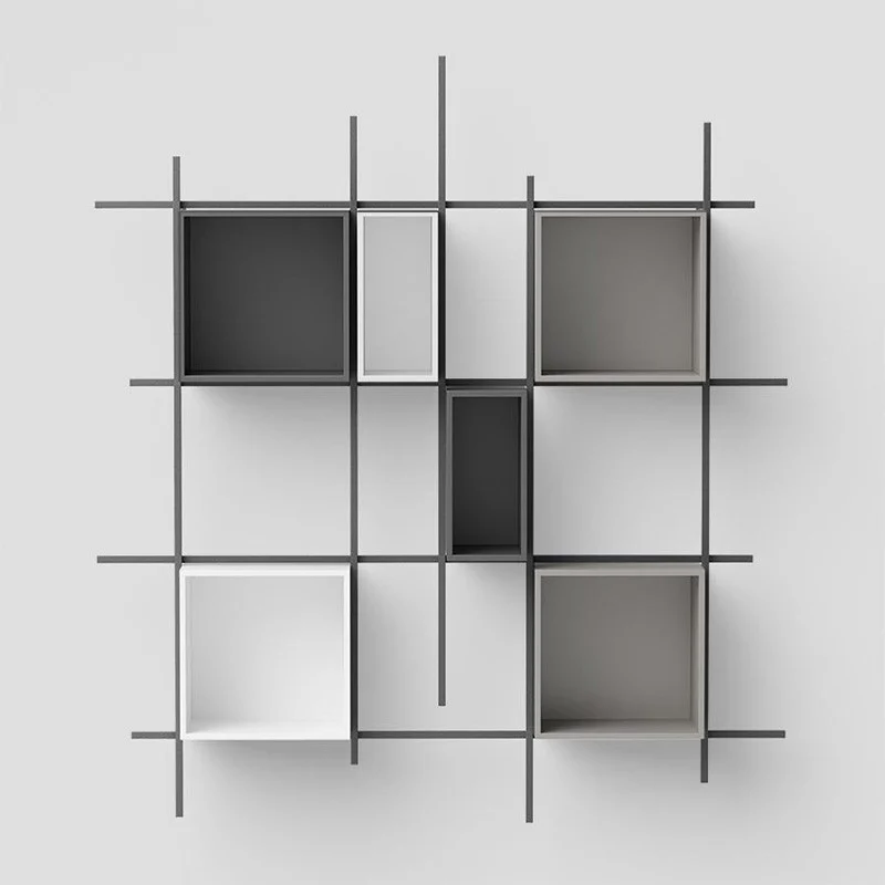 Libreria Libra Pezzani 0/72-2 contenitori in laminato