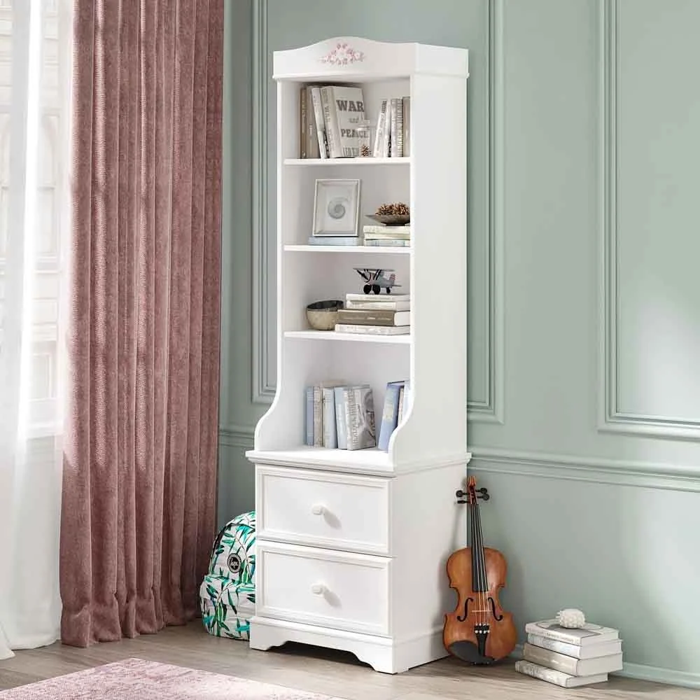 Cilek Libreria Rustic White per la cameretta della tua bambina
