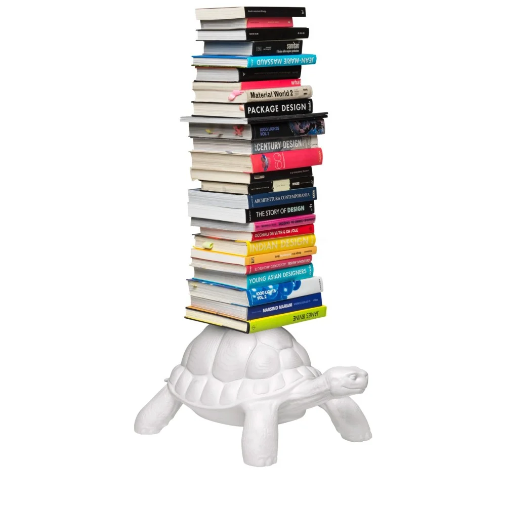 Libreria Turtle Carry di Qeeboo