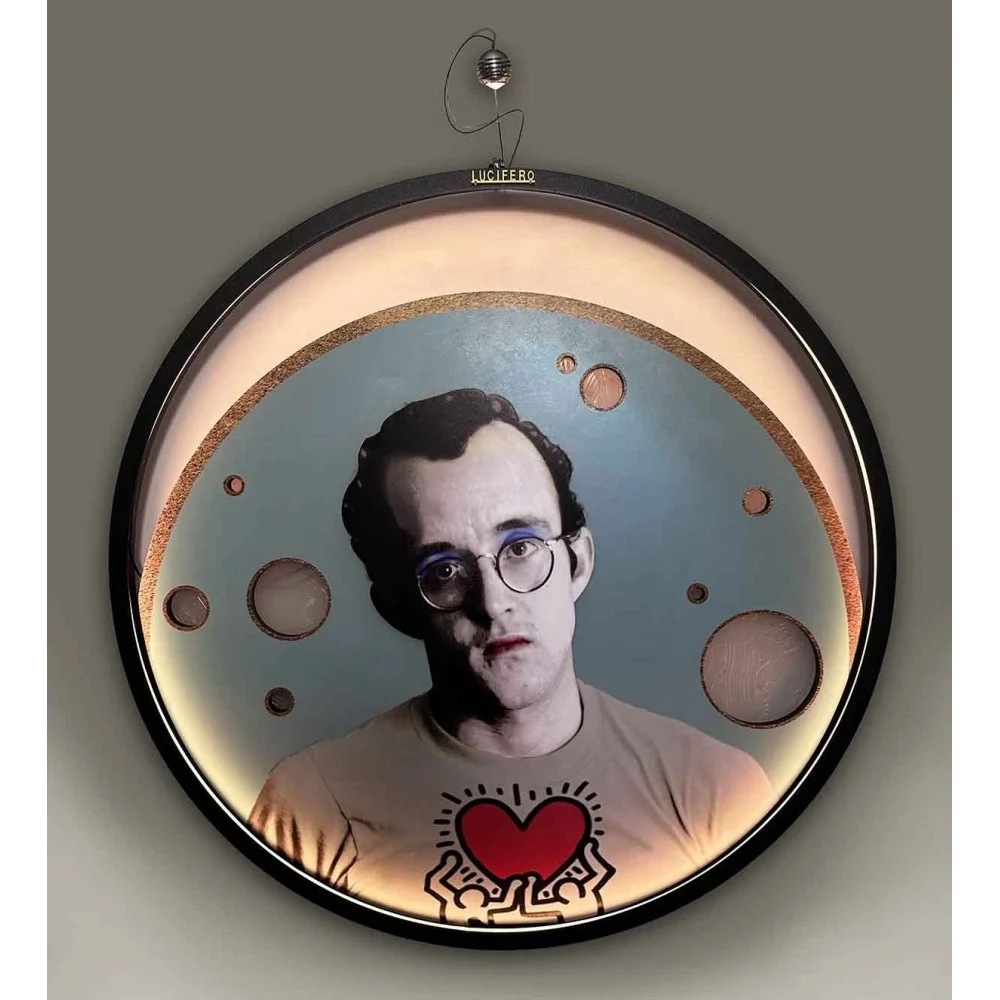 Lucifero Illuminazione Keith Haring lampada da parete con luci a Led