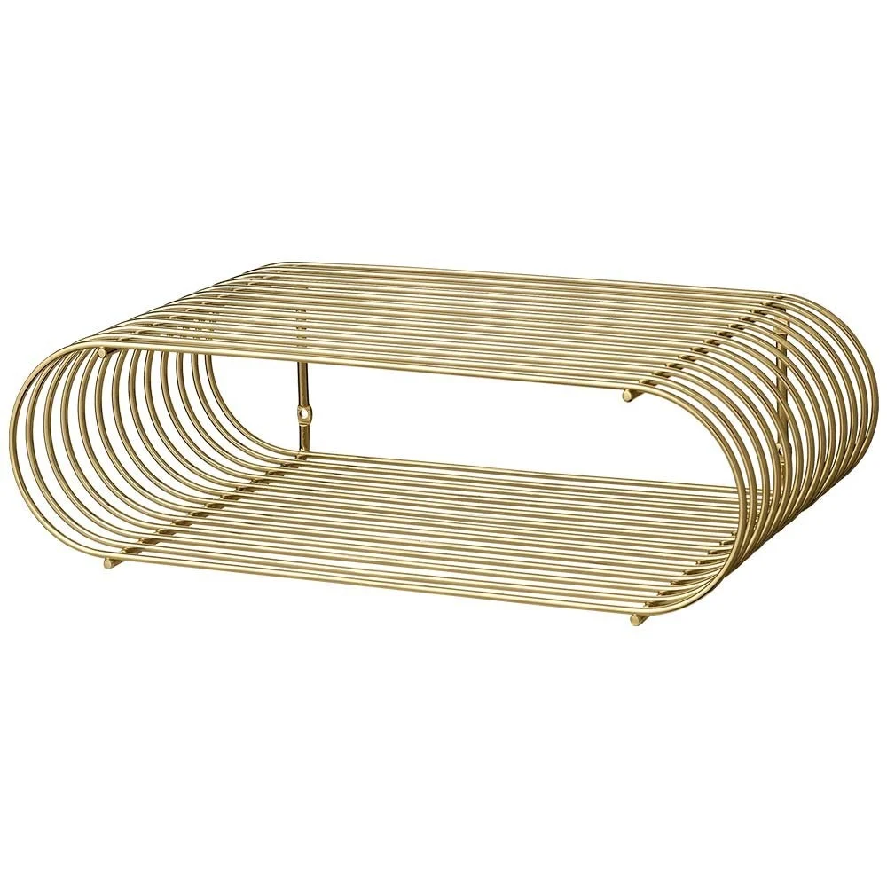 Mensola Curva oro