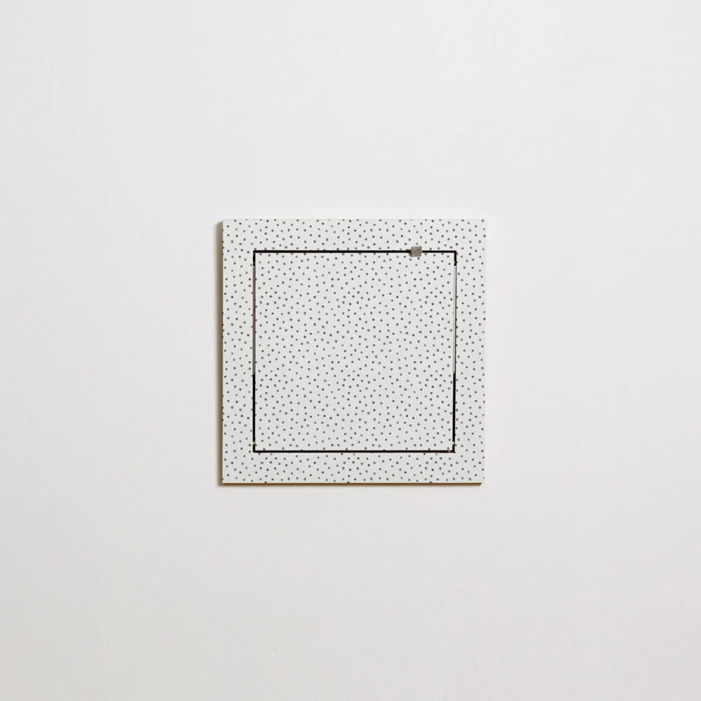 Mensola Fläpps 40x40 a pois acquerello