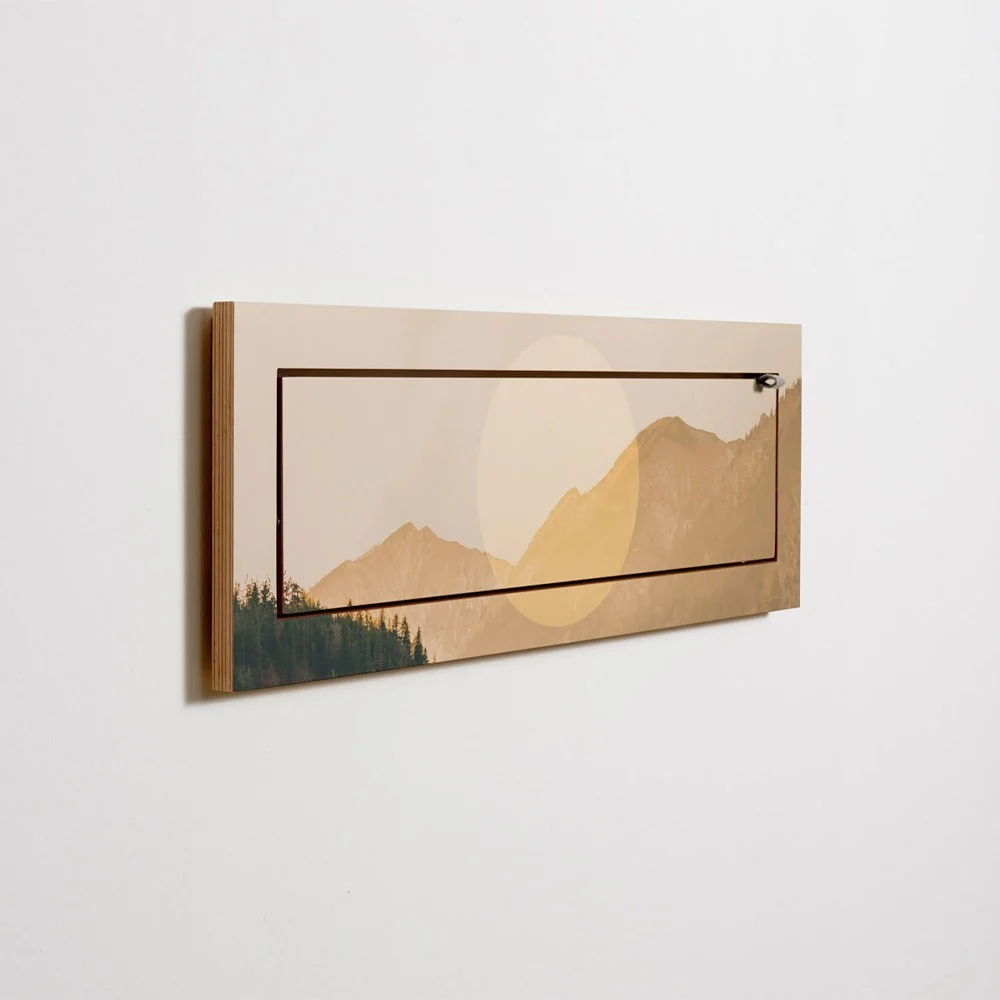 Mensola Fläpps 80x27 Alps