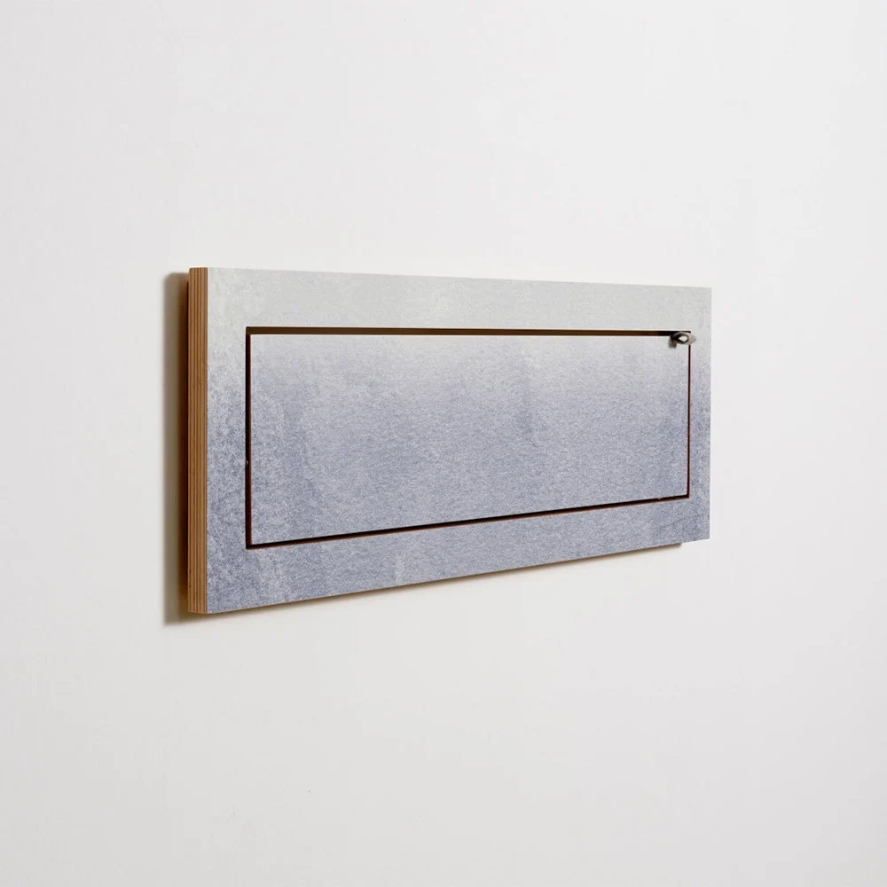 Mensola Fläpps 80x27 grigio sfumato