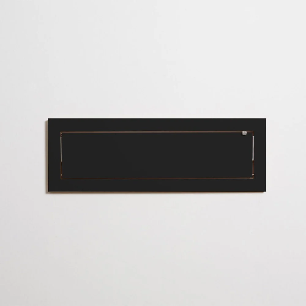 Mensola Fläpps 80x27 nera