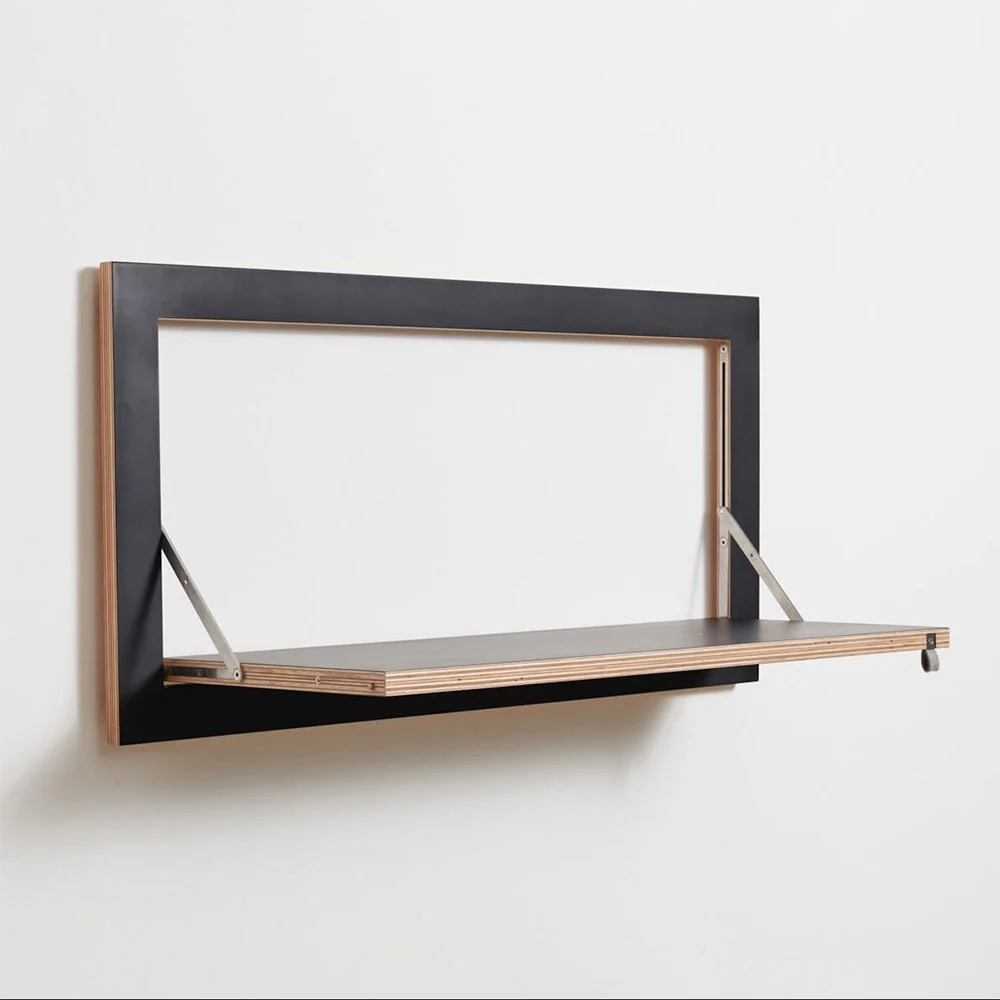 Mensola Fläpps 80x40 nera