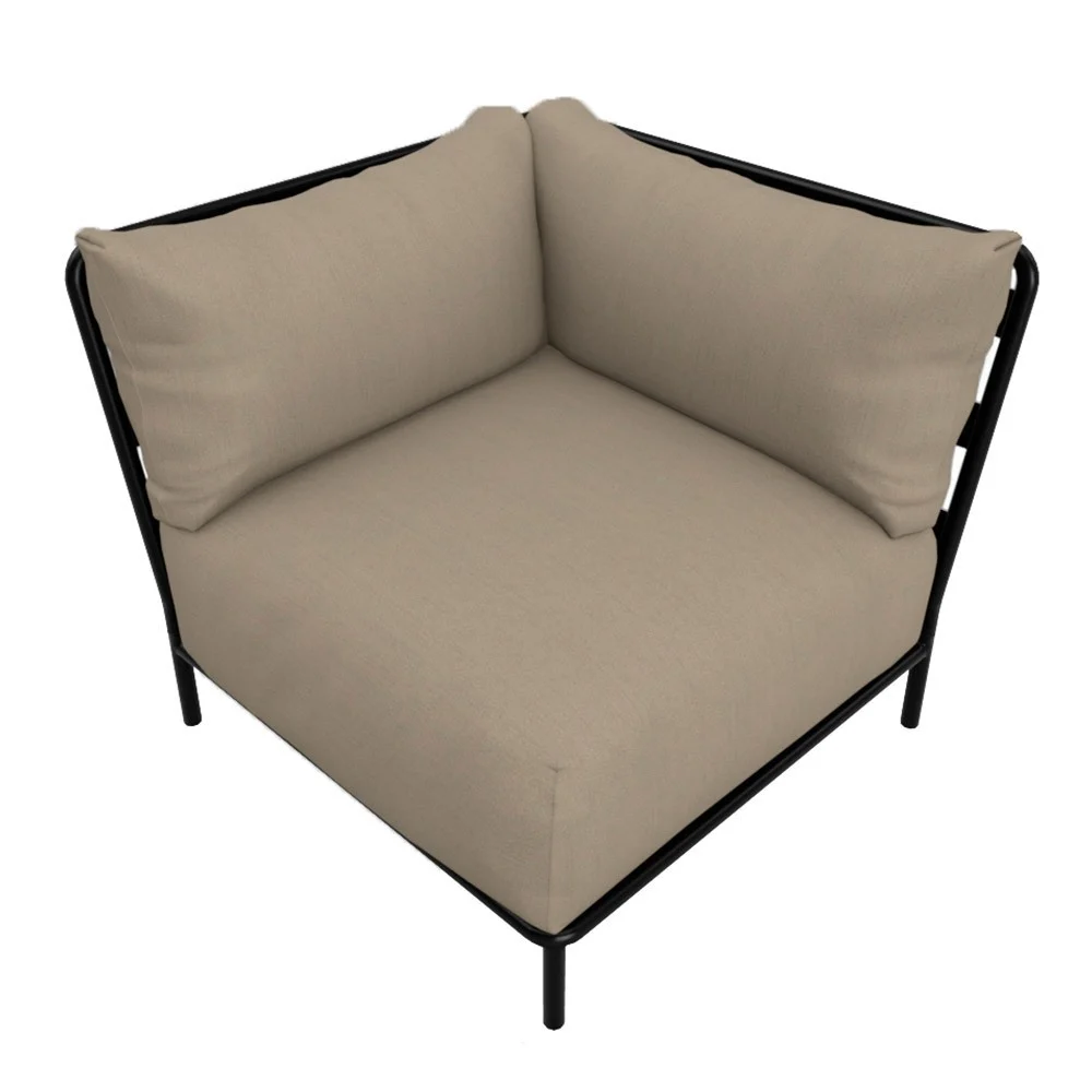 Modulo angolare Brick taupe