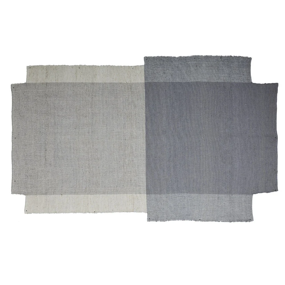 Nobsa tappeto grigio e beige S