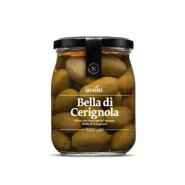 OLIVE BELLA DI CERIGNOLA IN SALAMOIA 550GR