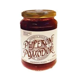 CONSERVA DOLCE PEPERONI E POMODORI 400 G