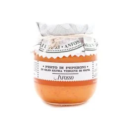 PESTO DI PEPERONI IN OLIO EVO 85 GR