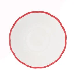 PETALO INSALATIERA TONDA CM.23,7 BORDO ROSSO