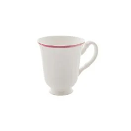 PETALO MUG BORDO ROSA 380 ML
