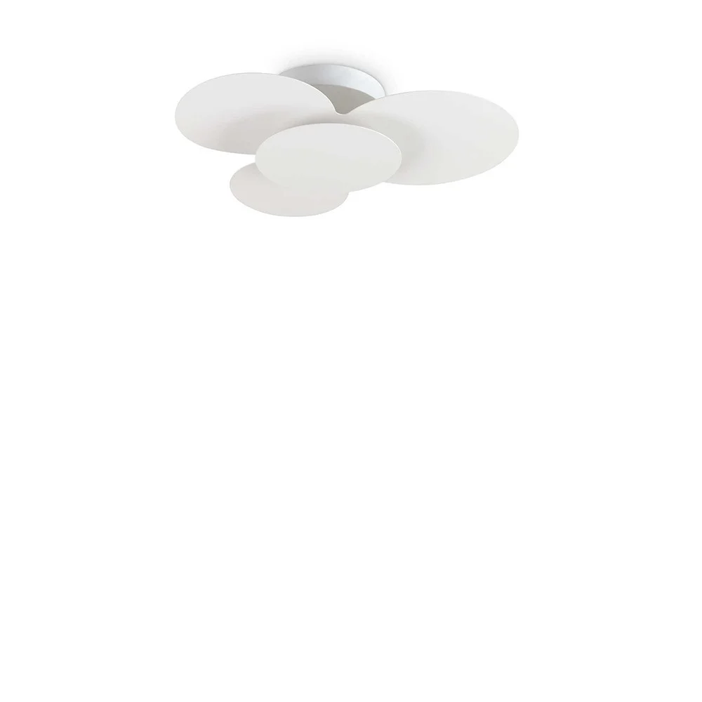 Plafoniera Cloud di Ideal-Lux dal design moderno con luci a led