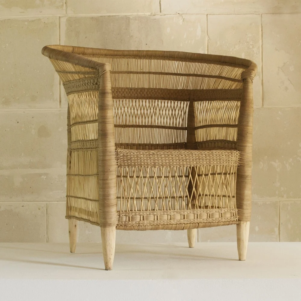 Poltrona in rattan naturale Malawi