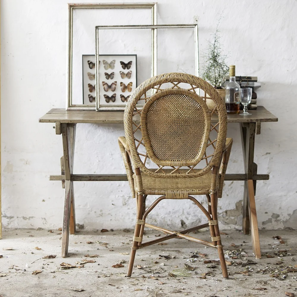 Poltrona Romantica in rattan