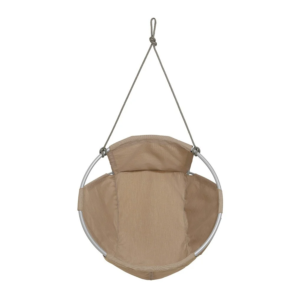 Poltrona sospesa Cocoon, color tortora