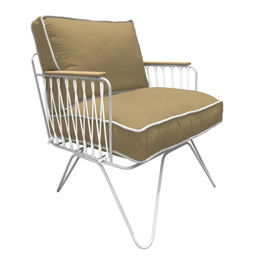 Poltroncina Croisette Outdoor oro