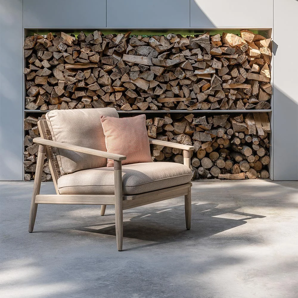 Poltroncina David in teak