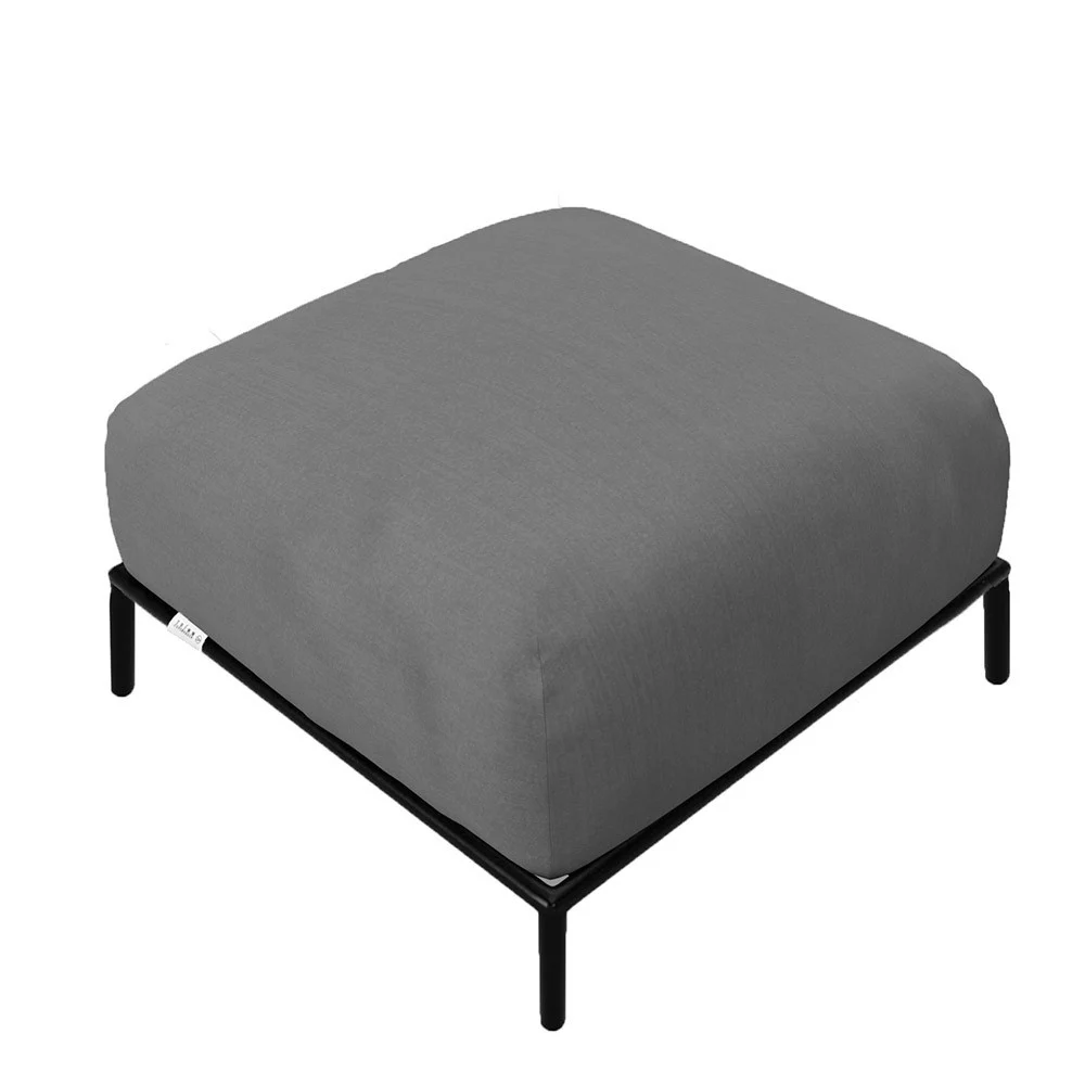 Pouf grigio mattone