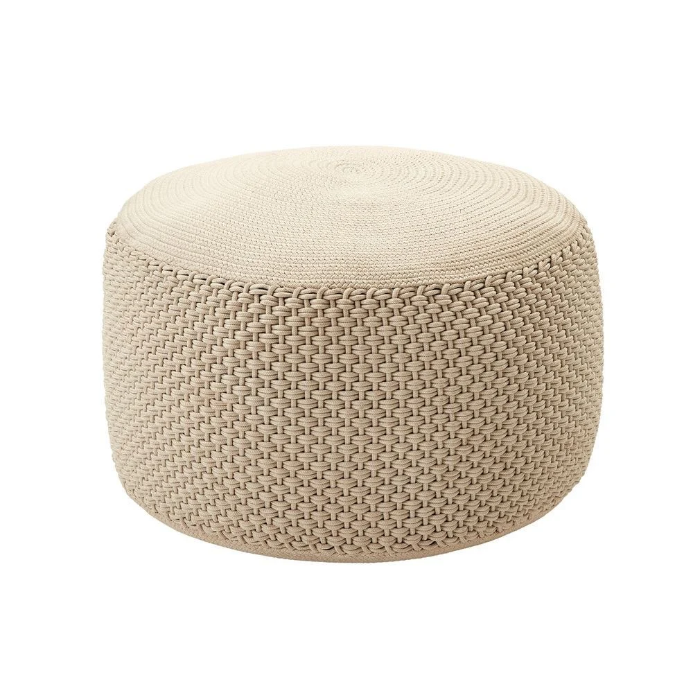 Pouf per esterni ed interni Berenice disponibile in due misure e in tre diversi colori
