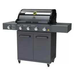 PRIME BARBECUE A GAS G4S 4 FUOCHI CON FORNELLO LATERALE